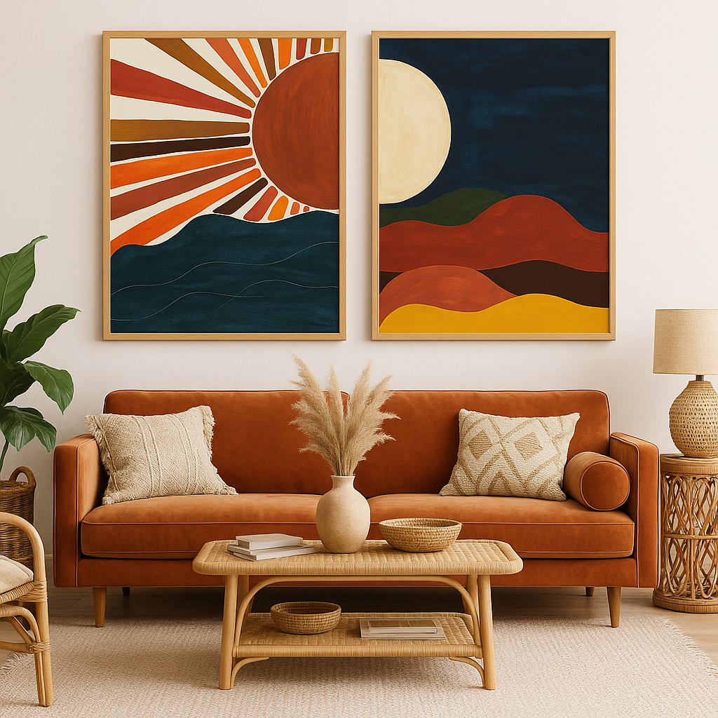 Sunset & Moonlight (40L*50H)